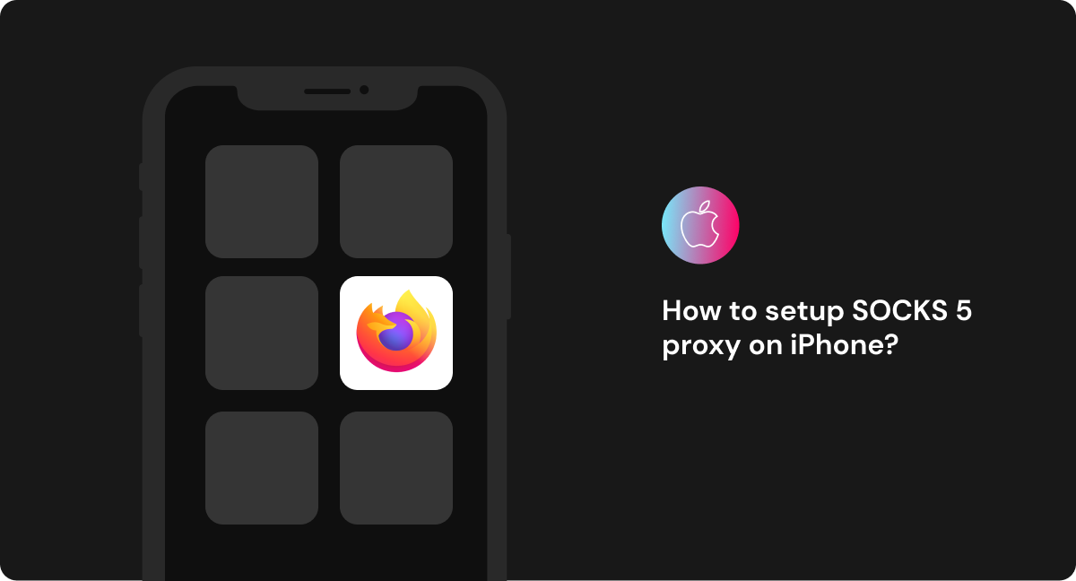 How to setup SOCKS 5 proxy on iPhone