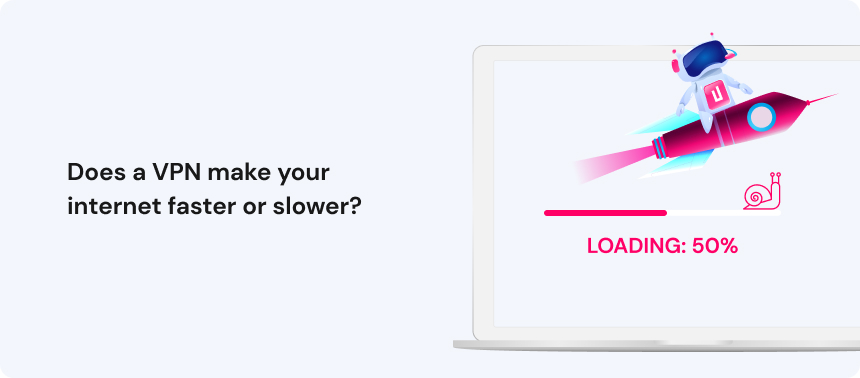 Does a VPN make your internet faster or slower