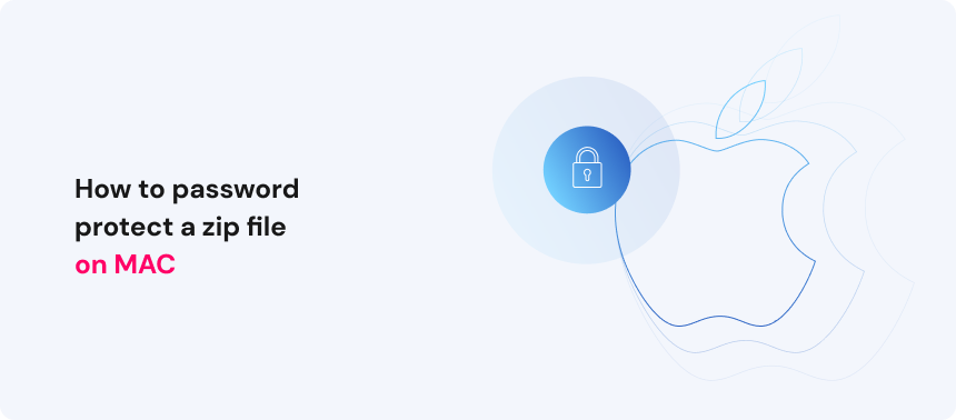 How to password protect a zip file on MAC
