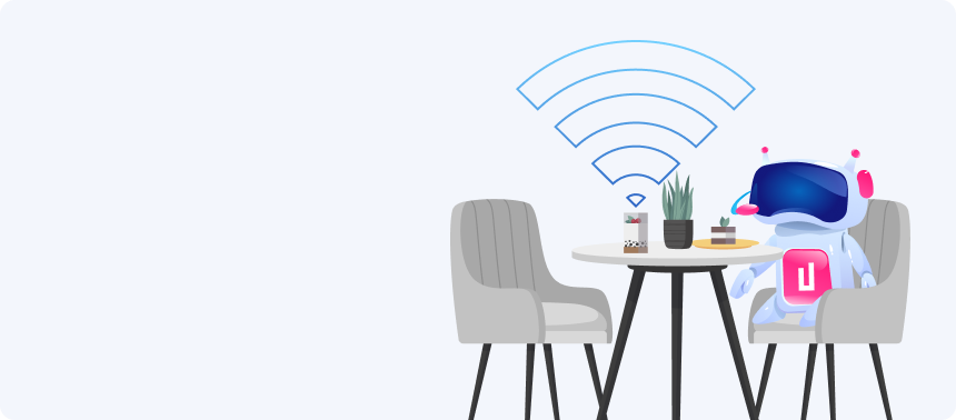 Beware of public Wi-Fi networks and use a VPN whenever possible
