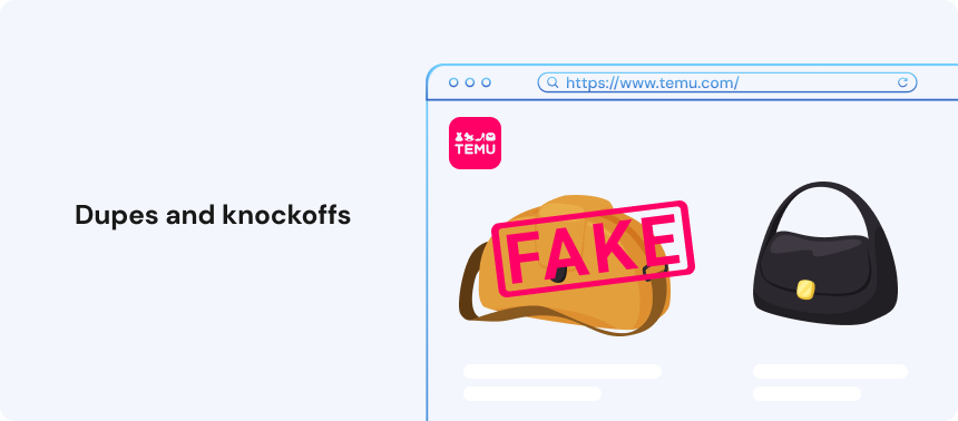 Dupes and knockoffs