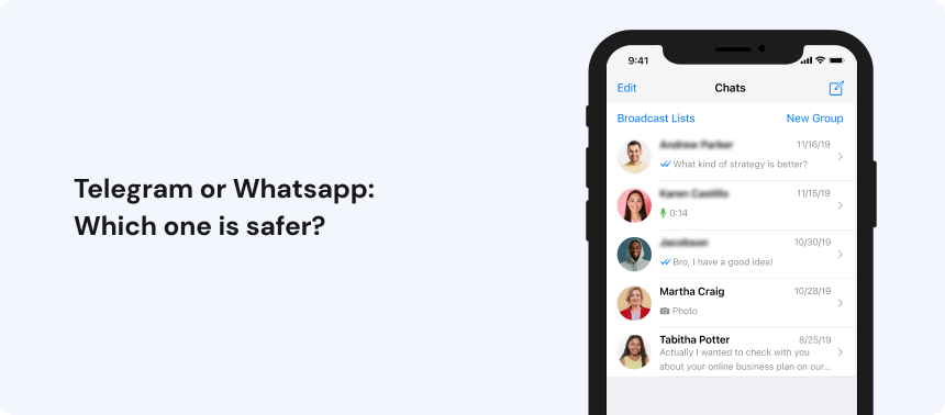 Telegram or Whatsapp_ Which one is safer_