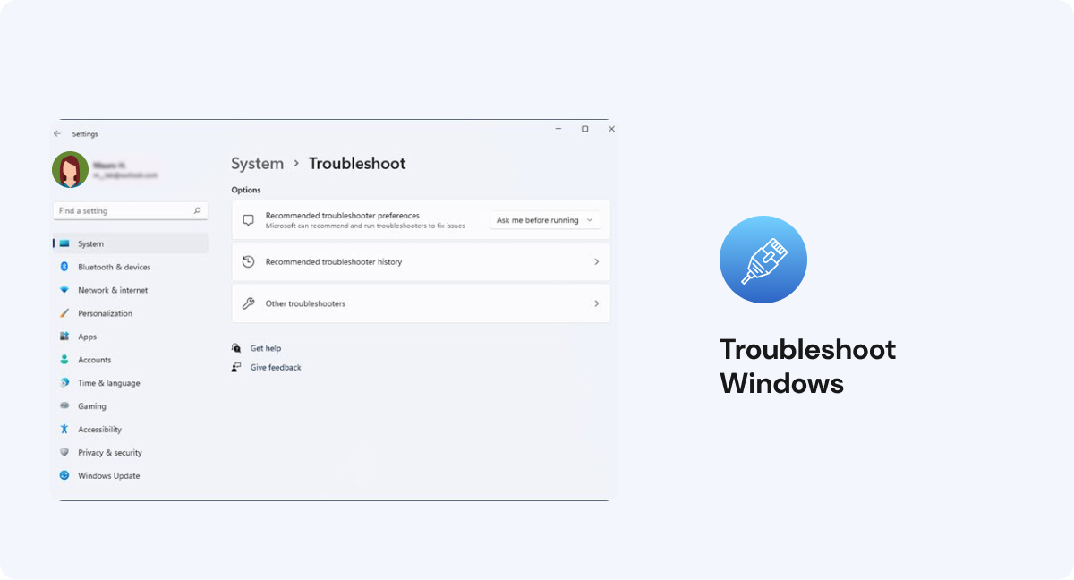 Troubleshoot Windows