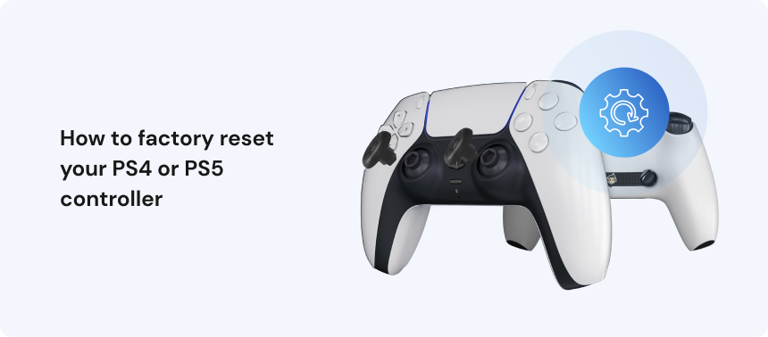 How to factory reset your PS4 or PS5 controller